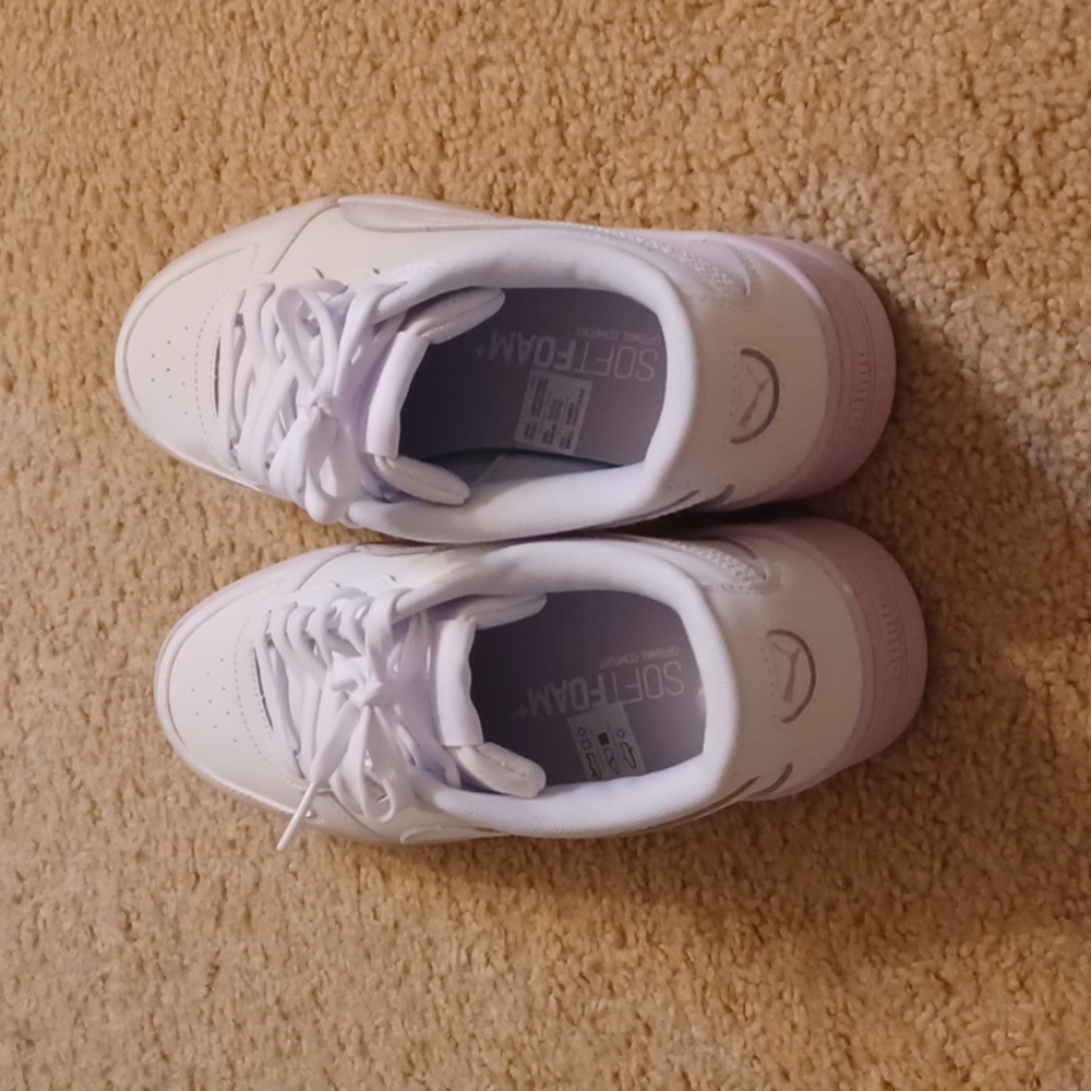 Size 9 lavender and white Pumas
